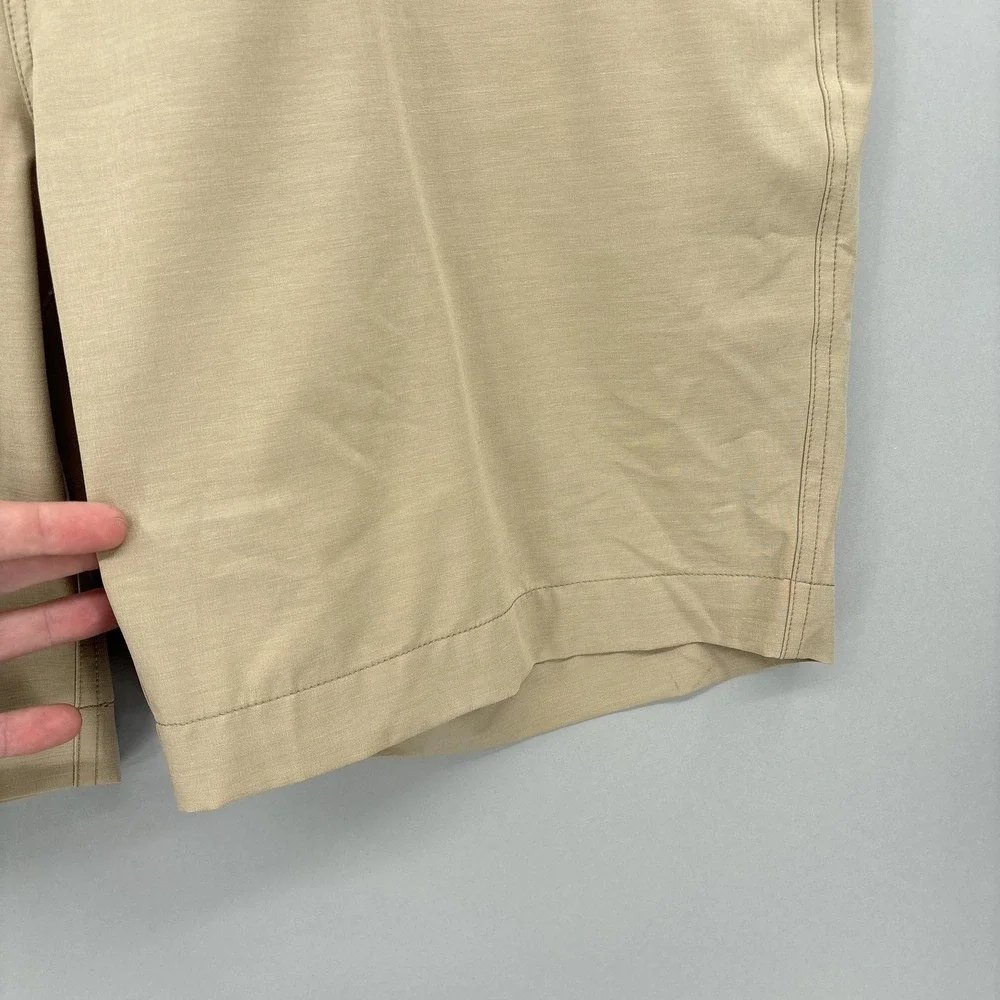 Faherty Shorts Mens 40 Beige All Day Chino Stretch Drawstring 8